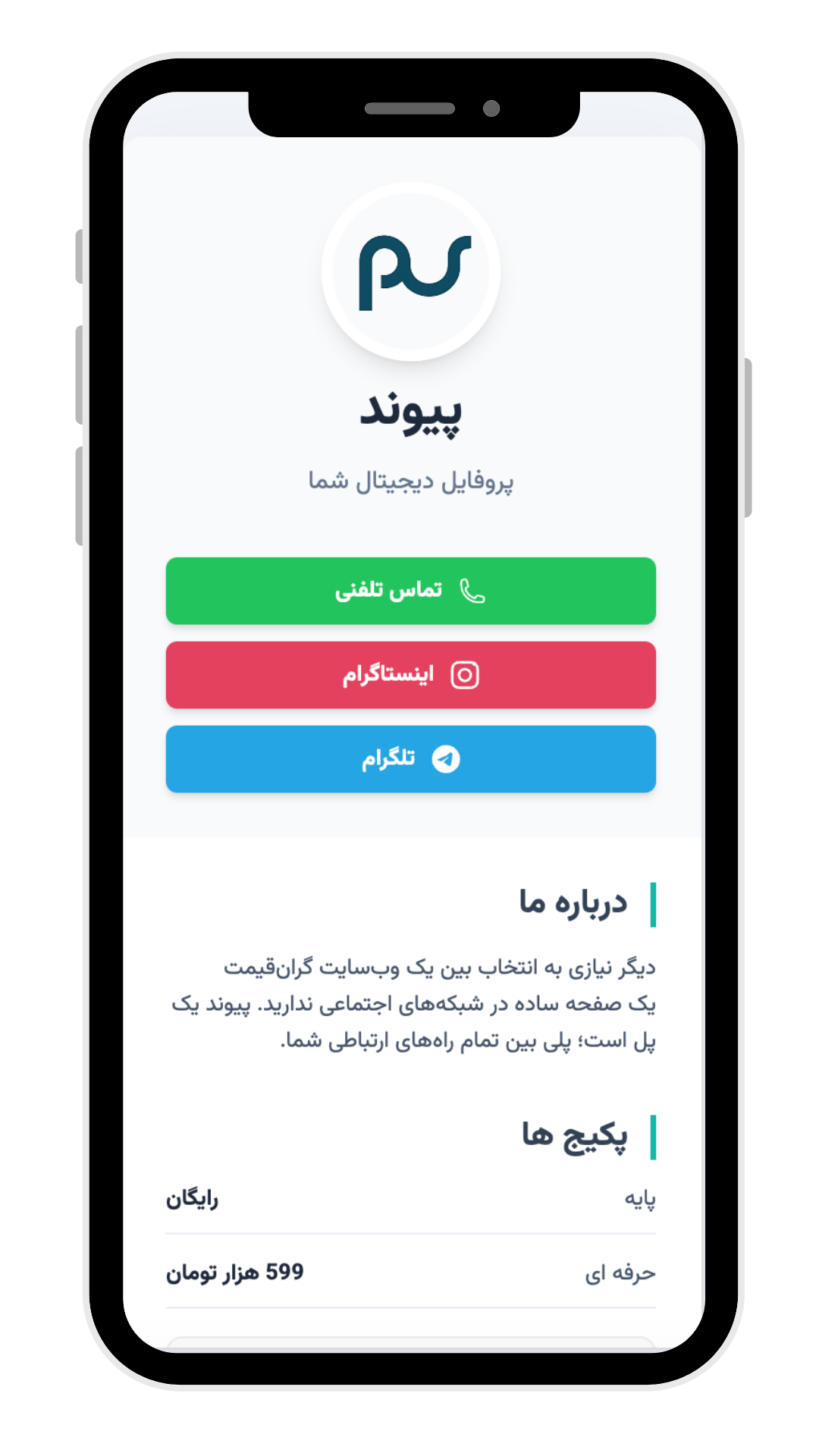 پیش نمایش محصول نهایی پیوند